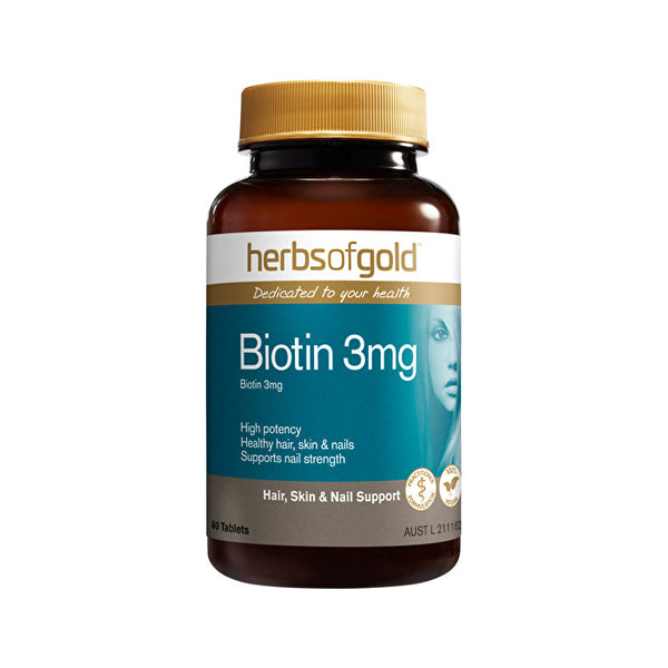 Herbs of Gold Biotin 3mg 60t