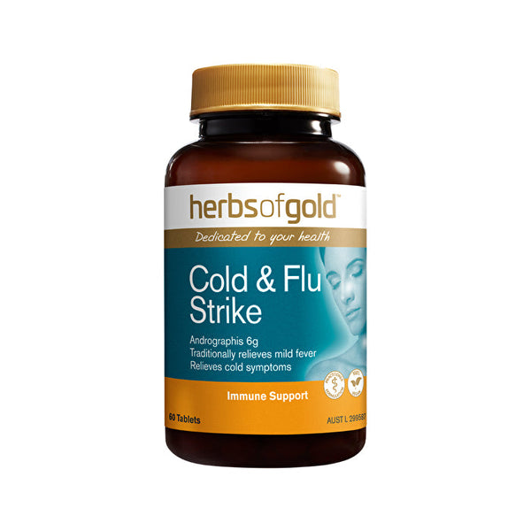 Herbs of Gold Cold & Flu Strike 60t