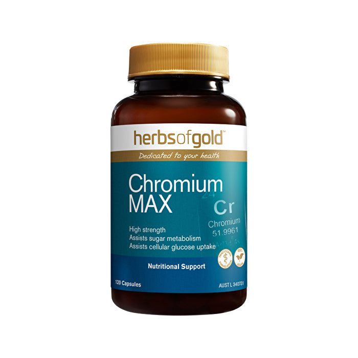 Herbs of Gold Chromium MAX 120c