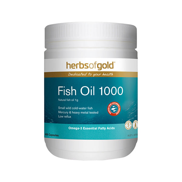 Herbs of Gold Fish Oil 1000 400c