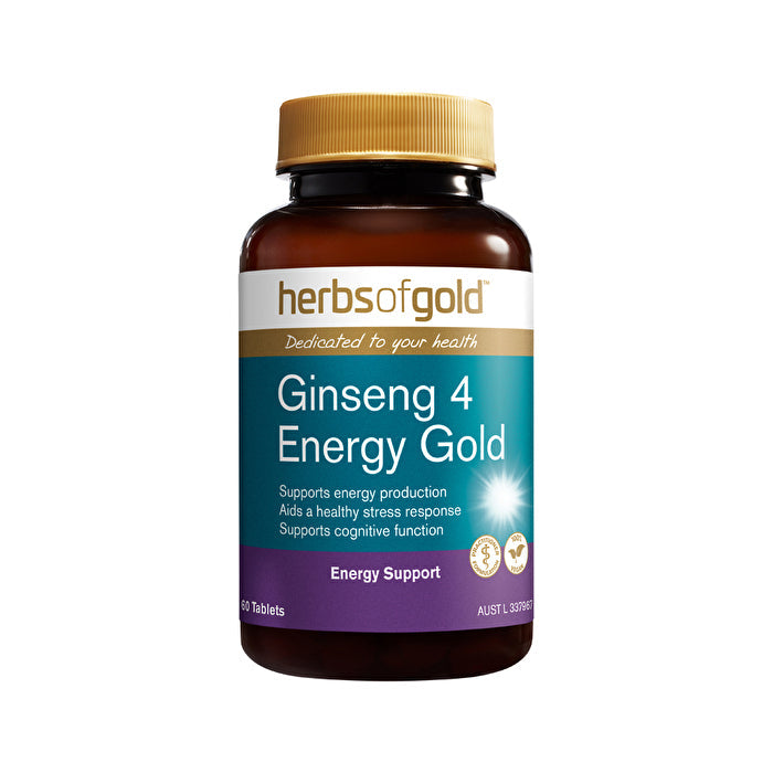 Herbs of Gold Ginseng 4 Energy Gold 60t