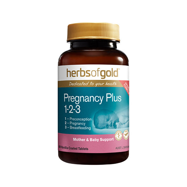 Herbs of Gold Pregnancy Plus 1-2-3 60t