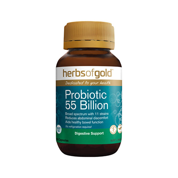 Herbs of Gold Probiotic 55 Billion (Shelf Stable) 60c