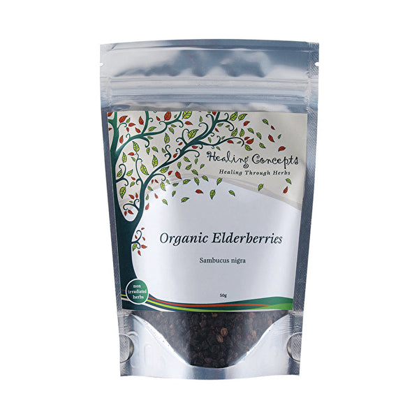 Healing Concepts Teas Healing Concepts Organic Elderberries Tea 50g