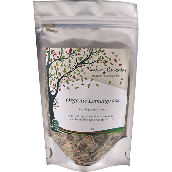 Healing Concepts Teas Healing Concepts Organic Lemongrass Tea 40g