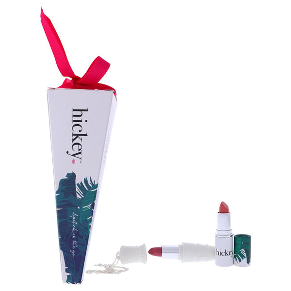 Hickey Lipstick White Limited Edition by Hickey Lipstick for Women - 2 x 0.1 oz Lipstick Skinny Dip - Perfect Pink, Beach Babe - Crushing On Coral