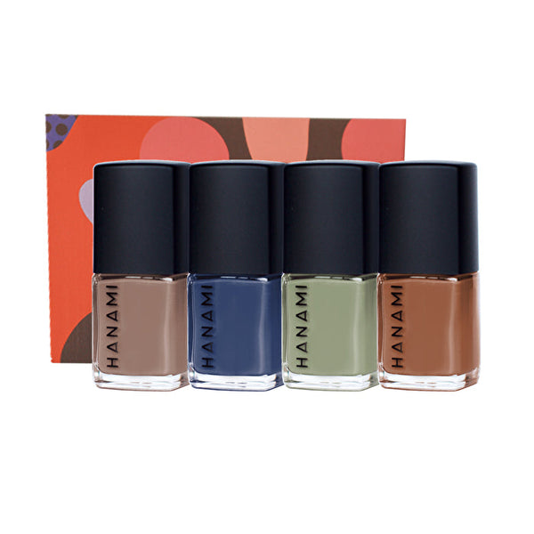 Hanami Nail Polish Collection Hygge 9ml x 4 Pack