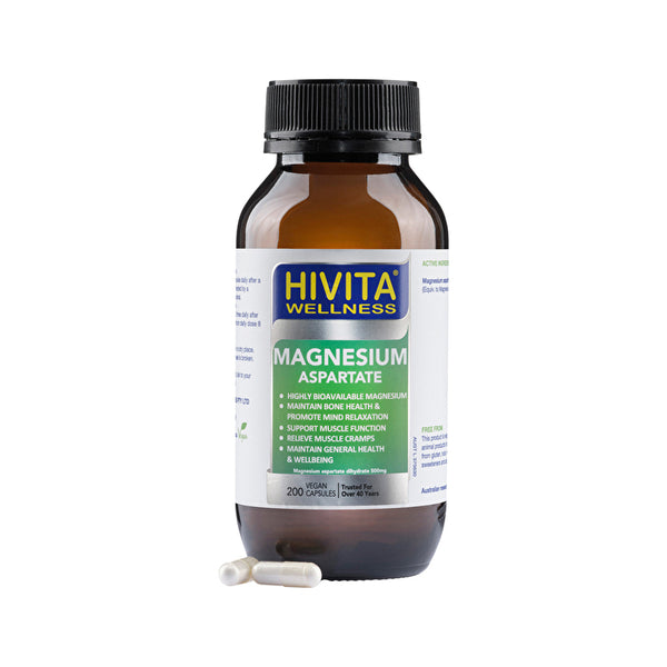 Hivita Wellness HiVita Wellness Magnesium Aspartate 200vc
