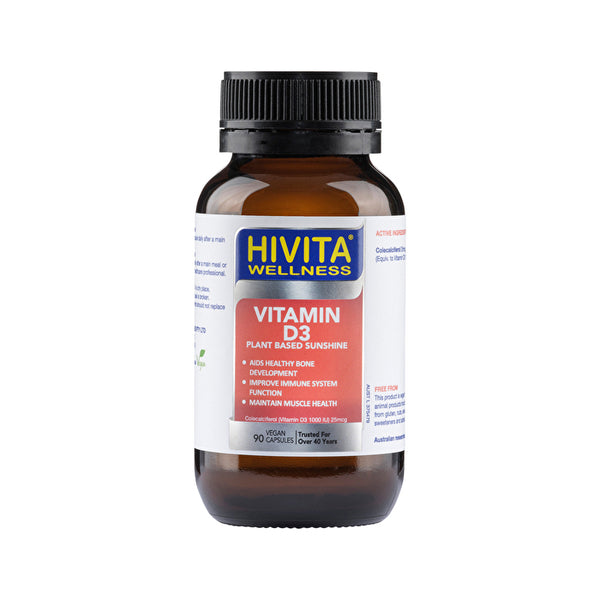 Hivita Wellness HiVita Wellness Vitamin D3 (Plant Based Sunshine) 90vc