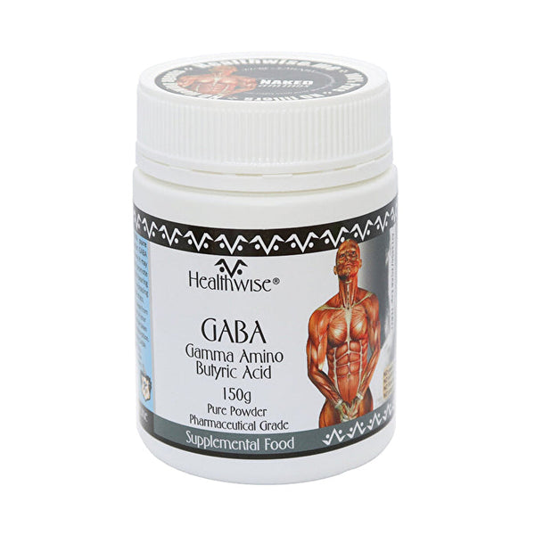HealthWise Healthwise GABA (Gamma Amino Butyric Acid) Powder 150g