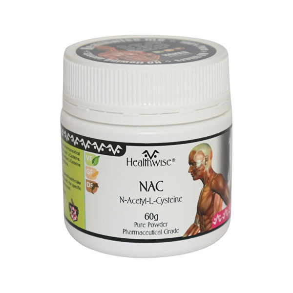 HealthWise Healthwise NAC (N-Acetyl-L-Cysteine) 60g