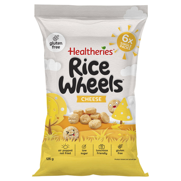 Healtheries Rice Wheels Cheese 21g