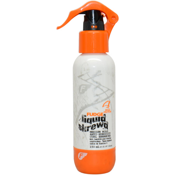 Fudge Liquid Skrewd Medium Hold Anti-Humidity Curl Enhancer by Fudge for Unisex - 5.07 oz Spray