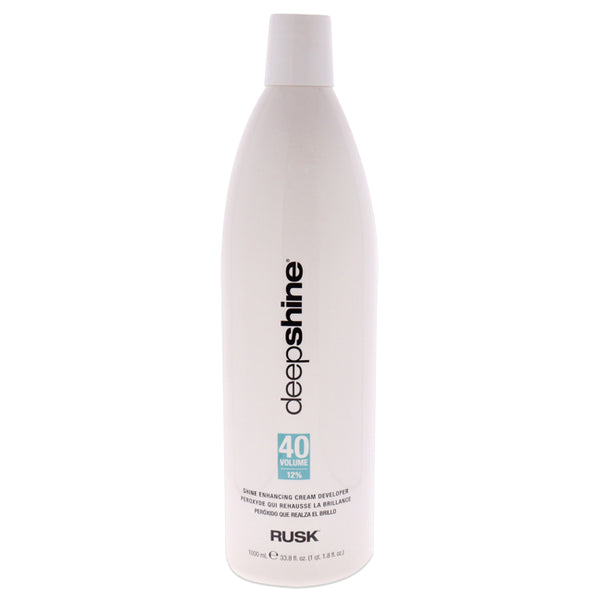 Rusk Deepshine Enhancing Cream Developer 40 Volume by Rusk for Unisex - 33.8 oz Lightener