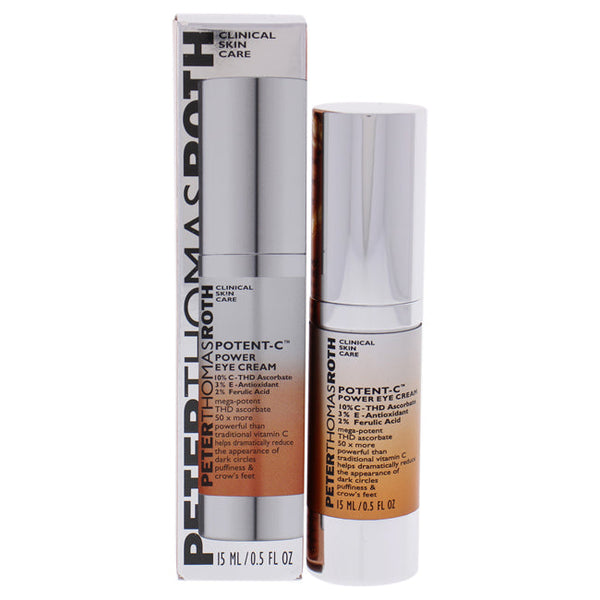 Peter Thomas Roth Potent-C Power Eye Cream by Peter Thomas Roth for Unisex - 0.5 oz Eye Cream