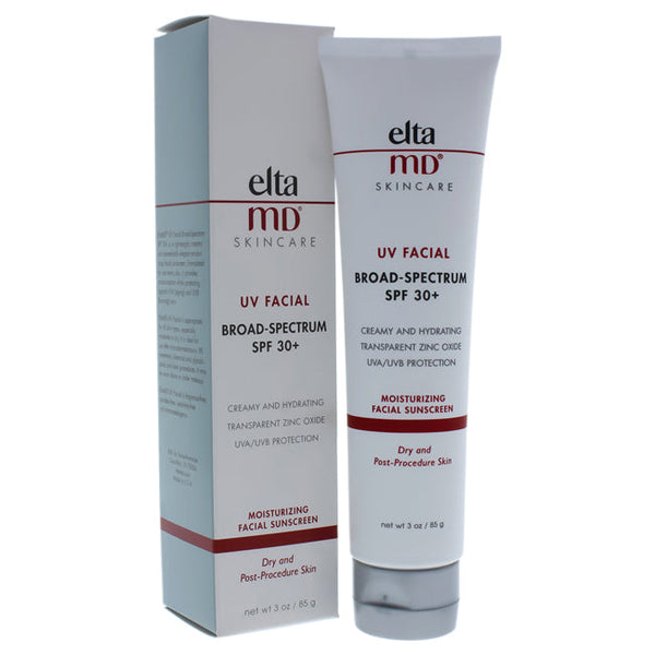 EltaMD UV Facial Sunscreen SPF 30 by EltaMD for Unisex - 3 oz Sunscreen