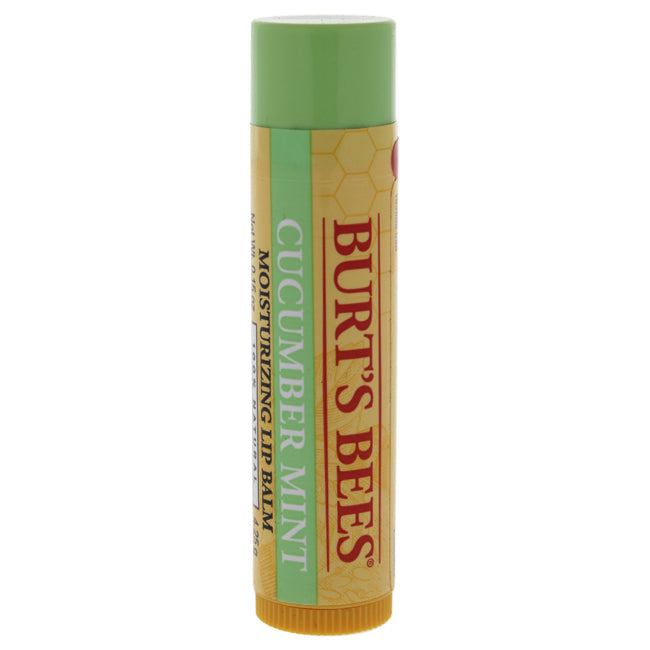 Burts Bees Cucumber Mint Moisturizing Lip Balm by Burts Bees for Women - 0.15 oz Lip Balm