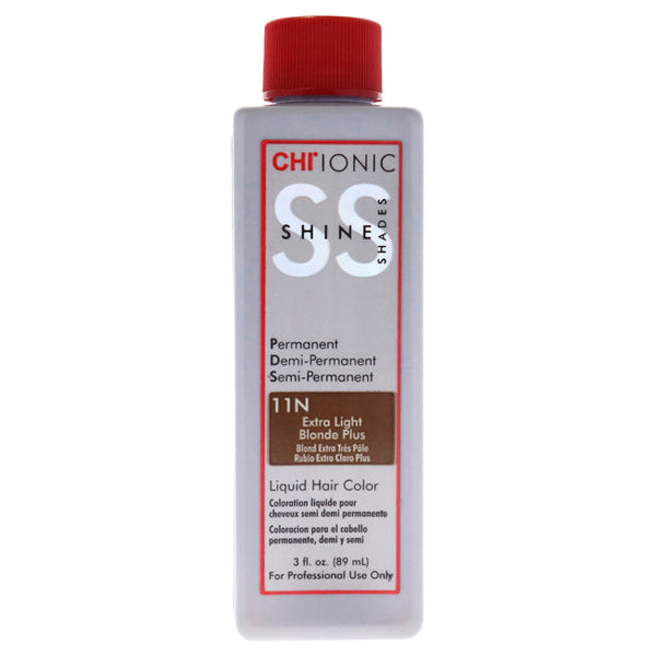 CHI Ionic Shine Shades Liquid Hair Color - 11N Extra Light Blonde Plus by CHI for Unisex - 3 oz Hair Color