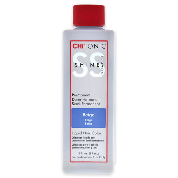 CHI Ionic Shine Shades Liquid Hair Color - Beige by CHI for Unisex - 3 oz Hair Color