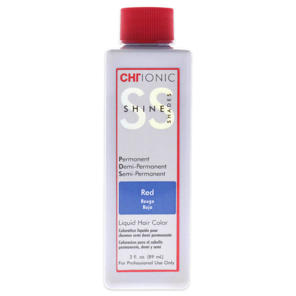 CHI Ionic Shine Shades Liquid Hair Color - Red by CHI for Unisex - 3 oz Hair Color