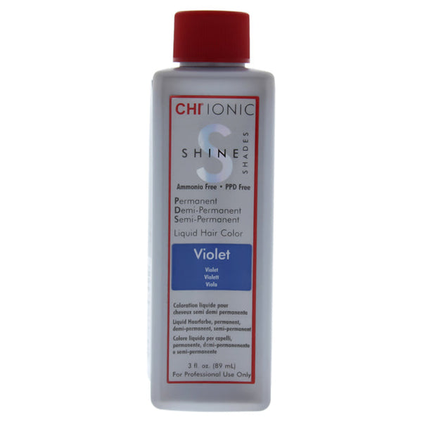 CHI Ionic Shine Shades Liquid Hair Color - Violet by CHI for Unisex - 3 oz Hair Color