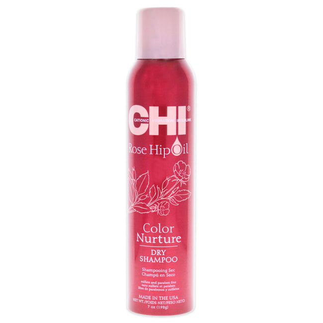 CHI Rose Hip Oil Color Nurture Dry Shampoo by CHI for Unisex - 7 oz Shampoo