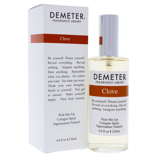 Demeter Clove by Demeter for Men - 4 oz Cologne Spray
