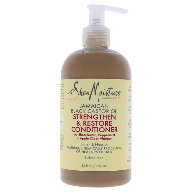 Shea Moisture Jamaican Black Castor Oil Strengthen and Restore Conditioner by Shea Moisture for Unisex - 13 oz Conditioner