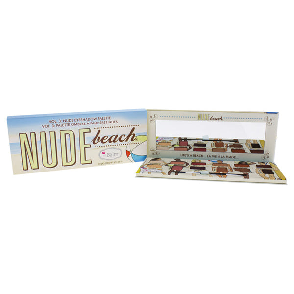 The Balm Nude Beach Eyeshadow Palette by The Balm for Women - 0.33 oz Eyeshadow