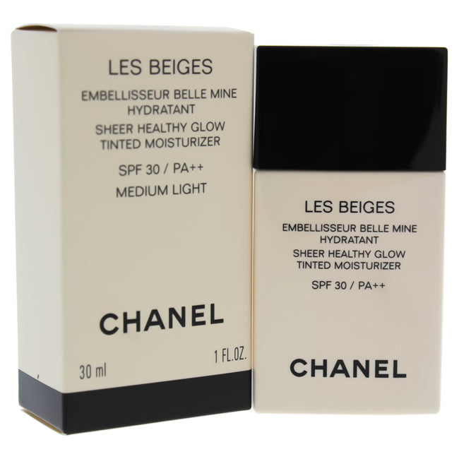 Chanel Les Beiges Sheer Healthy Glow Moisturizing Tint SPF 30 - Medium Light by Chanel for Women - 1 oz Makeup