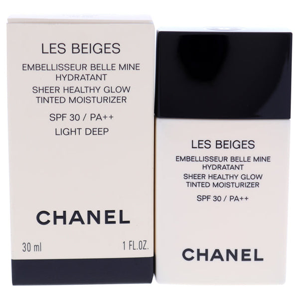 Chanel Les Beiges Sheer Healthy Glow Moisturizing Tint SPF 30 - Light Deep by Chanel  for Women - oz Makeup