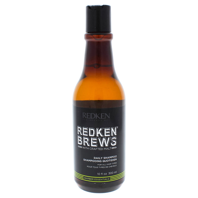 Redken Brews Daily Shampoo by Redken for Men - 10 oz Shampoo