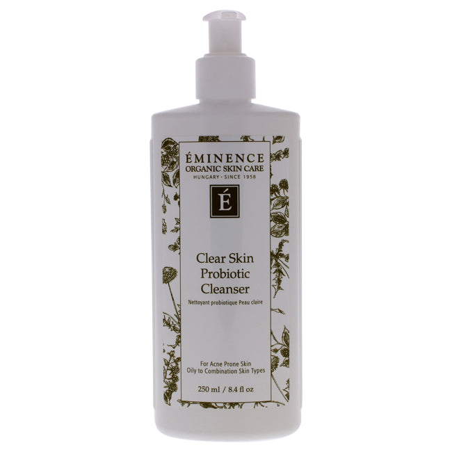 Eminence Clear Skin Probiotic Cleanser by Eminence for Unisex - 8.4 oz Cleanser