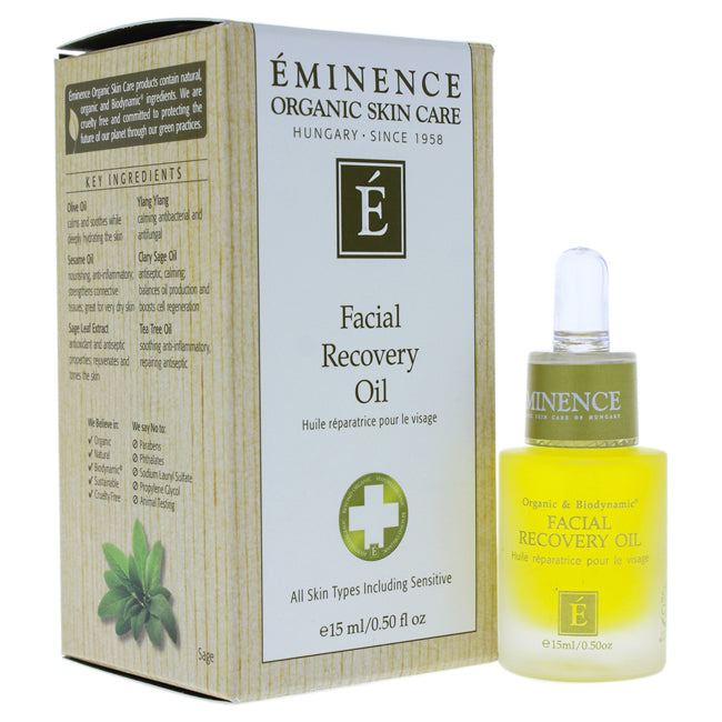 Eminence Facial Recovery Oil by Eminence for Unisex - 0.5 oz Oil