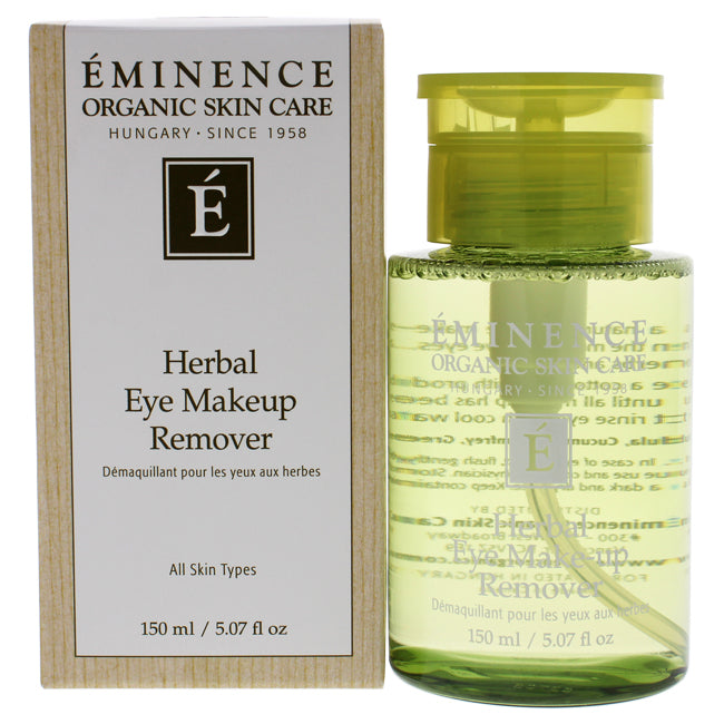 Eminence Herbal Eye Makeup Remover by Eminence for Unisex - 5.07 oz Makeup Remover