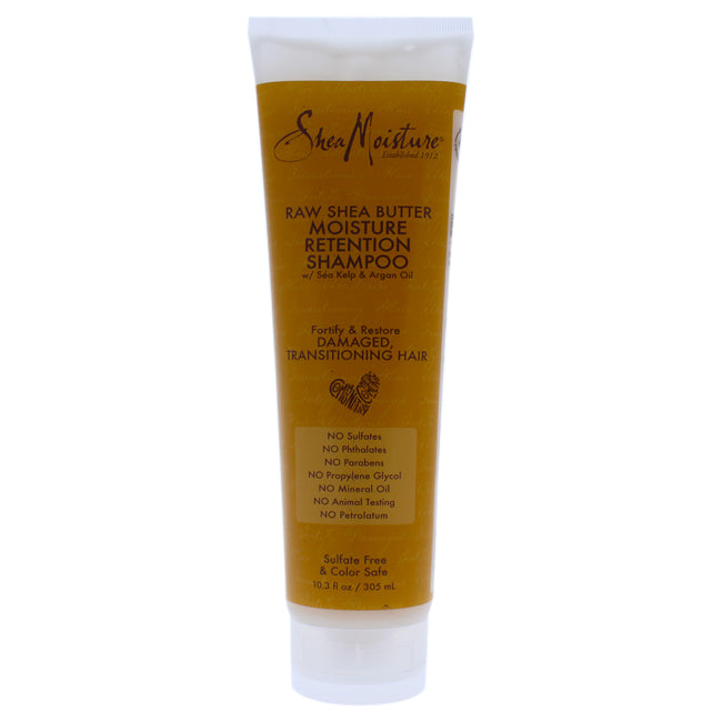 Shea Moisture Raw Shea Butter Moisture Retention Shampoo by Shea Moisture for Unisex - 10.3 oz Shampoo