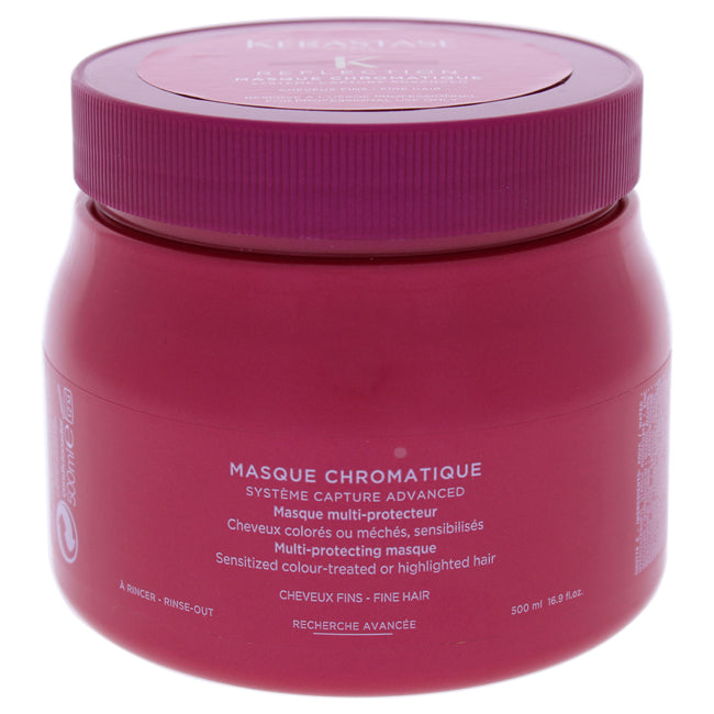Kerastase Reflection Masque Chromatique - Fine Hair by Kerastase for Unisex - 16.9 oz Masque