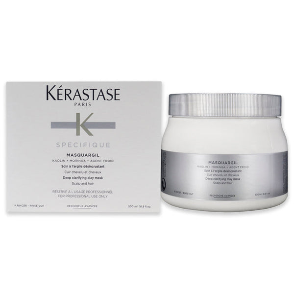 Kerastase Specifique Masquargil Deep Clarifying Clay Mask by Kerastase for Unisex - 16.9 oz Masque