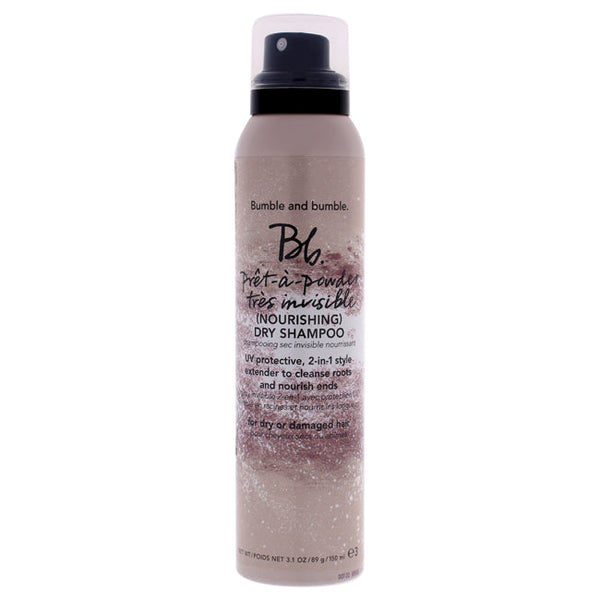 Bumble and Bumble Pret-a-Powder Tres Invisible Nourishing Dry Shampoo by Bumble and Bumble for Unisex - 3.1 oz Dry Shampoo