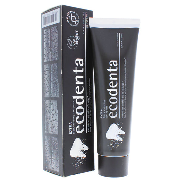 Ecodenta Ecologic Extra Black Whitening Toothpaste by Ecodenta for Unisex - 3.4 oz Toothpaste