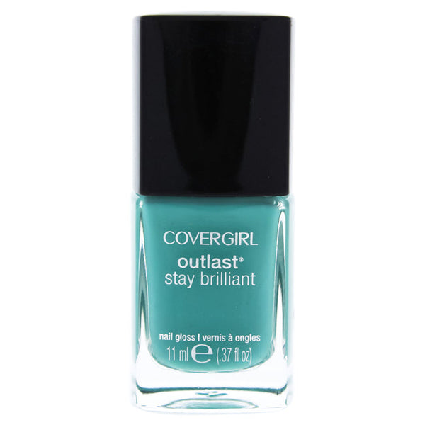 CoverGirl Outlast Stay Brilliant - # 285 Mint Mojito by CoverGirl for Women - 0.37 oz Nail Polish