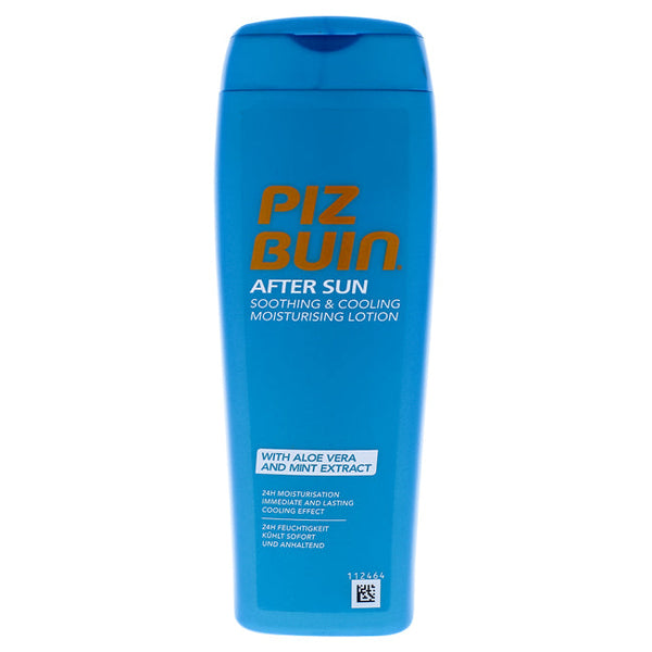 Piz Buin After Sun Soothing and Cooling Moisturizing Lotion by Piz Buin for Unisex - 6.8 oz Lotion