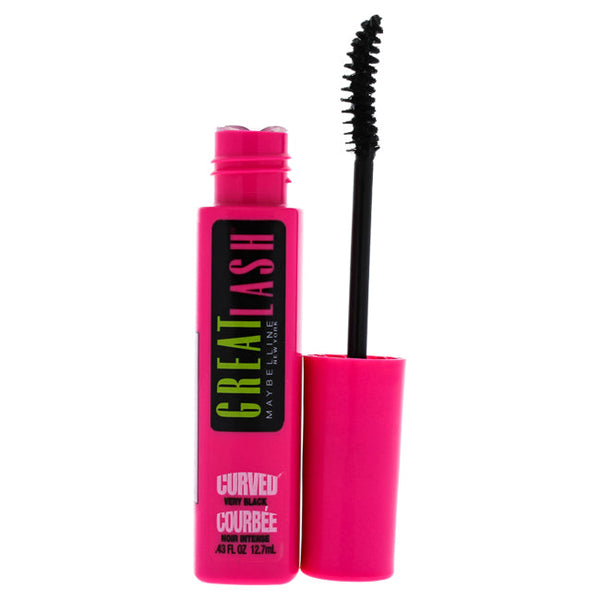 Maybelline Great Lash Curved Brush Mascara - # 121 Very Black by Maybelline for Women - 0.43 oz Mascara