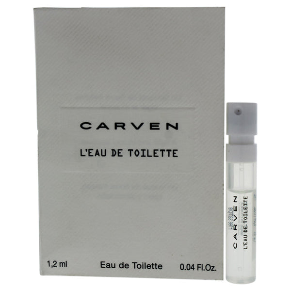 Carven LEau De Toilette by Carven for Women - 1.2 ml EDT Spray Vial (Mini)