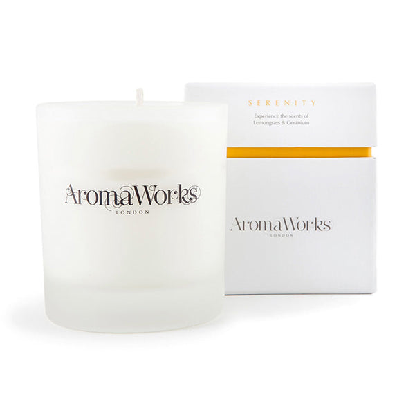 Aromaworks Serenity Candle Medium by Aromaworks for Unisex - 7.76 oz Candle