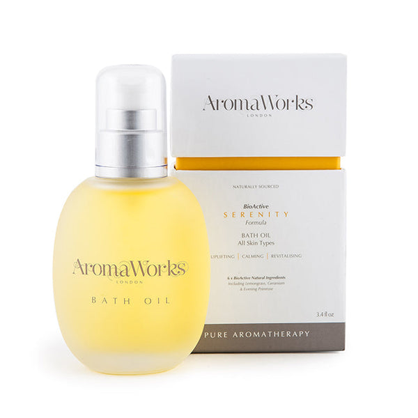 Aromaworks Serenity Bath Oil by Aromaworks for Unisex - 3.4 oz Oil