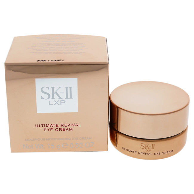 SK II LXP Ultimate Revival Eye Cream by SK-II for Unisex - 0.52 oz Cream
