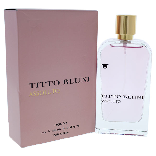 Titto Bluni Assoluto Donna by Titto Bluni for Women - 2.6 oz EDT Spray