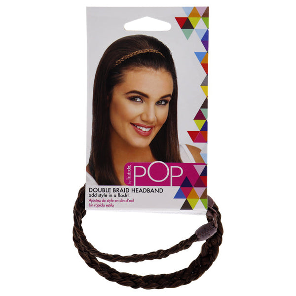 Hairdo Pop Double Braid Headband - R6 30H Chocolate Copper by Hairdo for Women - 1 Pc Hair Band
