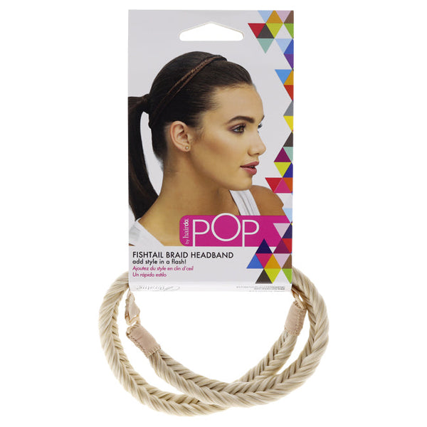 Hairdo Pop Fishtail Braid Headband - R22 Swedish Blond by Hairdo for Women - 1 Pc Hair Band